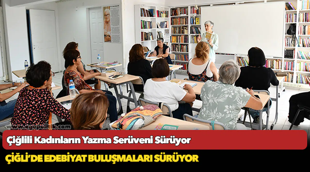Çiğlili Kadınların Yazma Serüveni Sürüyor