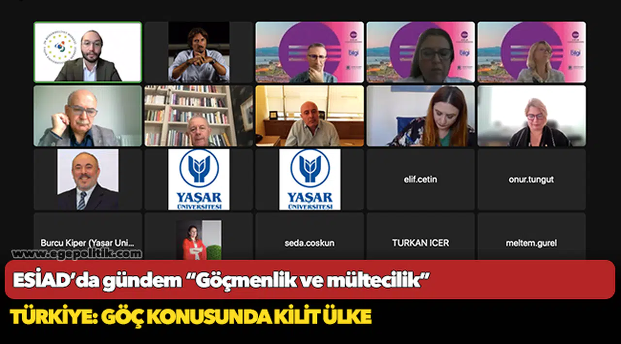 ESİAD’da gündem “Göçmenlik ve mültecilik”