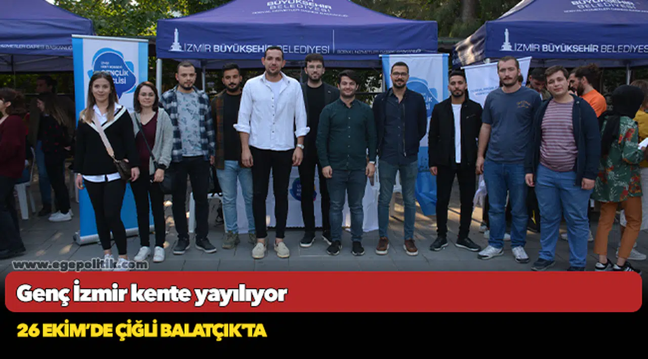 Genç İzmir kente yayılıyor