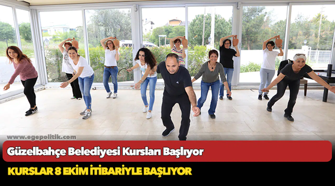Güzelbahçe Belediyesi Kursları Başlıyor