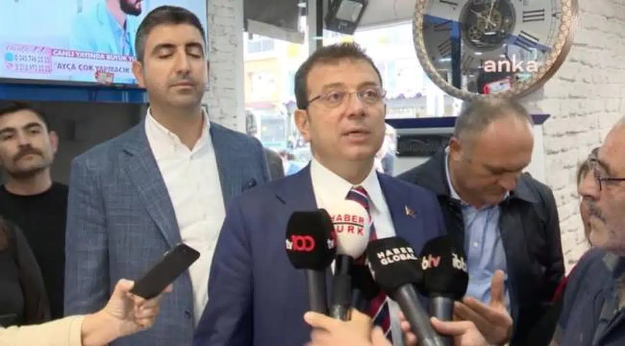 İmamoğlu'ndan aday sorusuna yanıt: Birileri meraktan çatlasın da patlasın