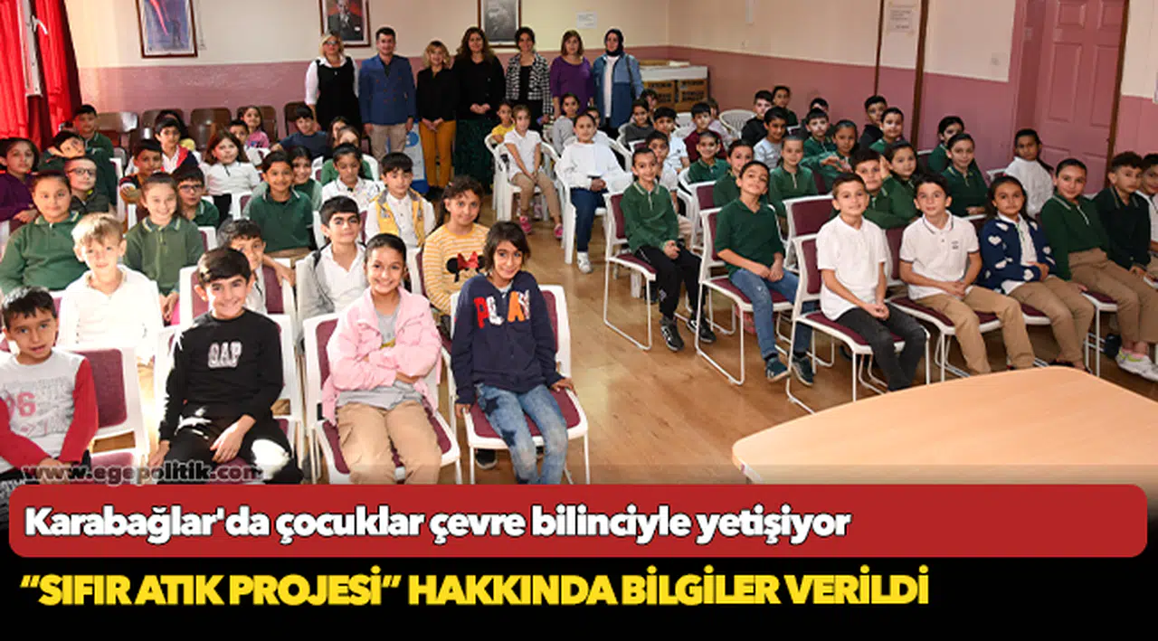 Karabağlar'da çocuklar çevre bilinciyle yetişiyor