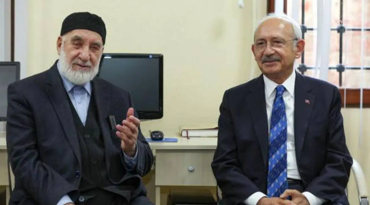 Kılıçdaroğlu Yozgat'ta eski ANAP'lı Ahmet Şevki Ergin'le buluştu