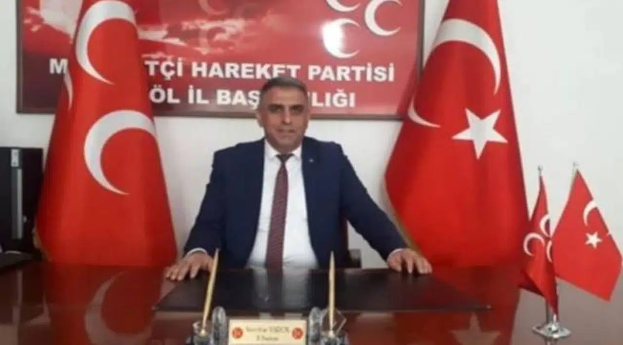 MHP Bingöl İl Başkanı istifa etti: 'Eleştirenlere saygı duyarım'