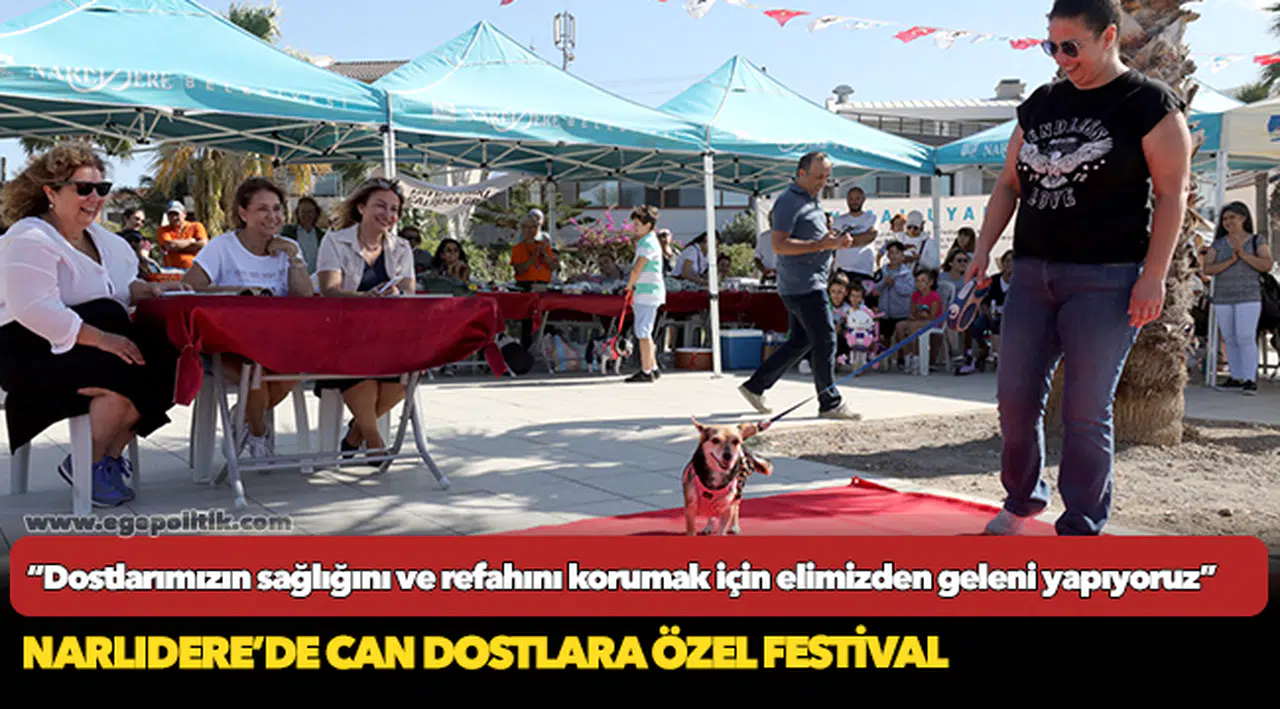 Narlıdere'de can dostlara özel festival