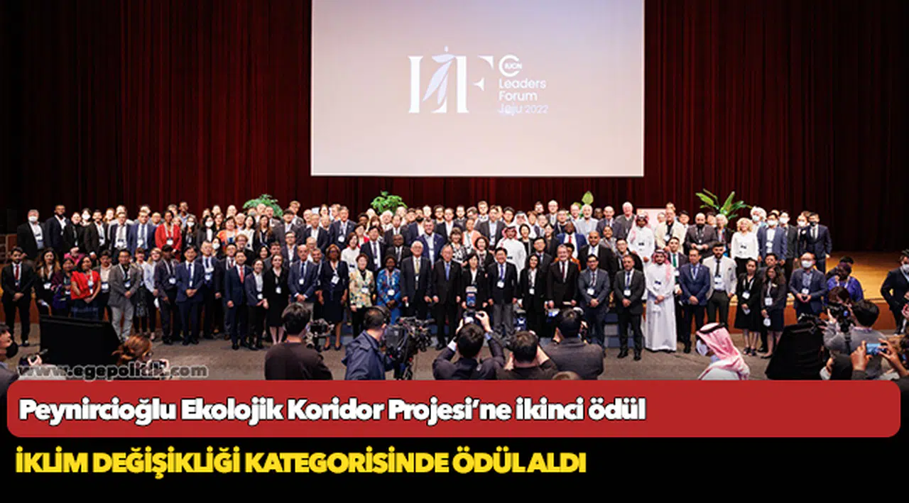 Peynircioğlu Ekolojik Koridor Projesi’ne ikinci ödül