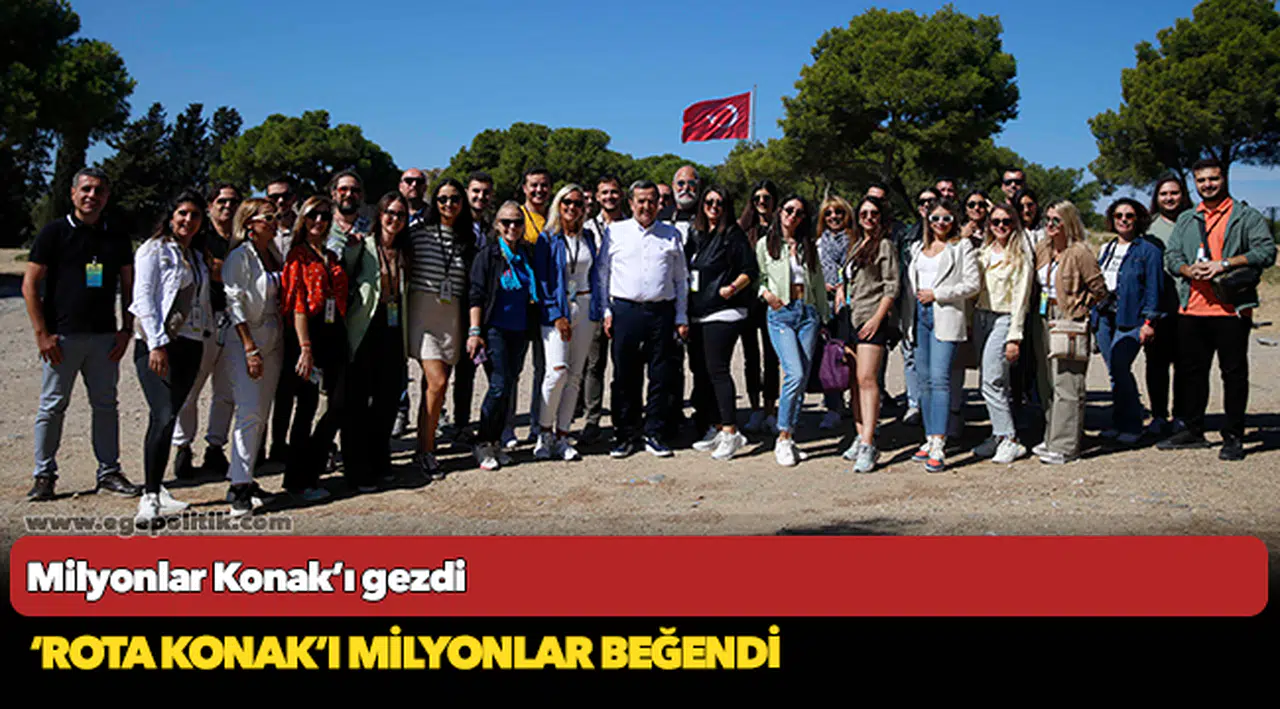 ‘Rota Konak’ı milyonlar beğendi
