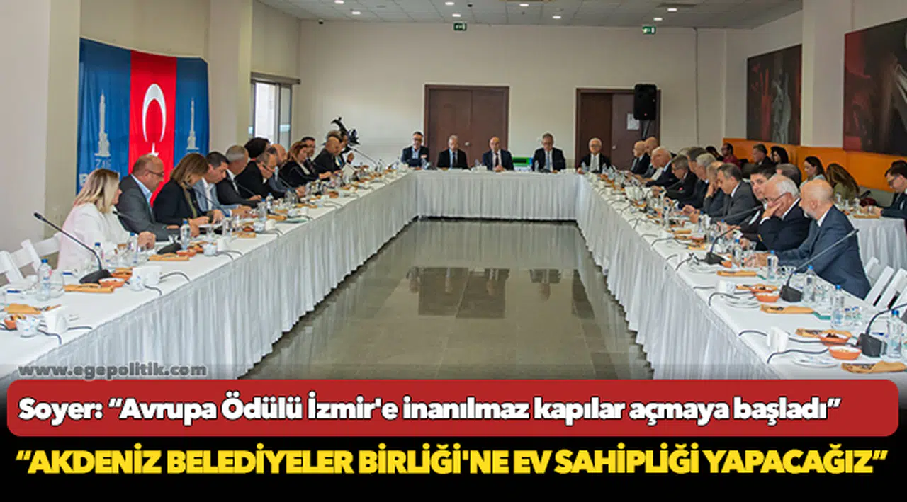 Soyer: “Avrupa Ödülü İzmir'e inanılmaz kapılar açmaya başladı”