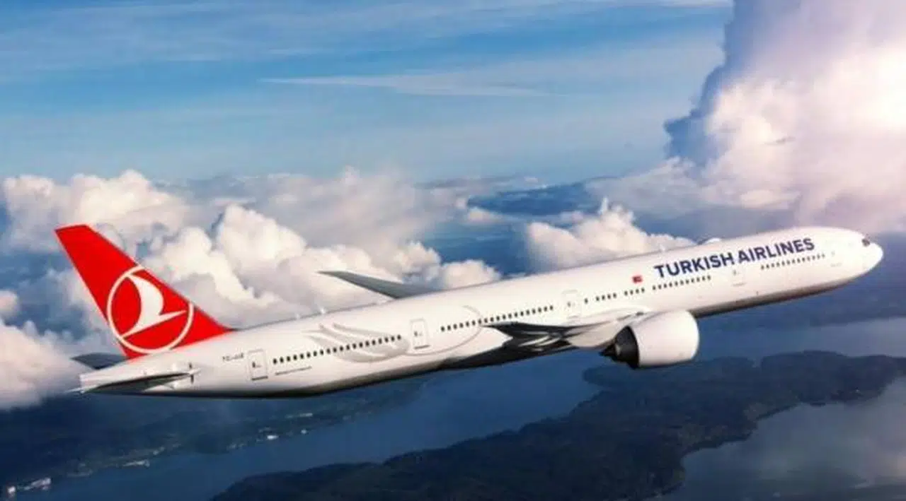 THY uçağı acil iniş yaptı