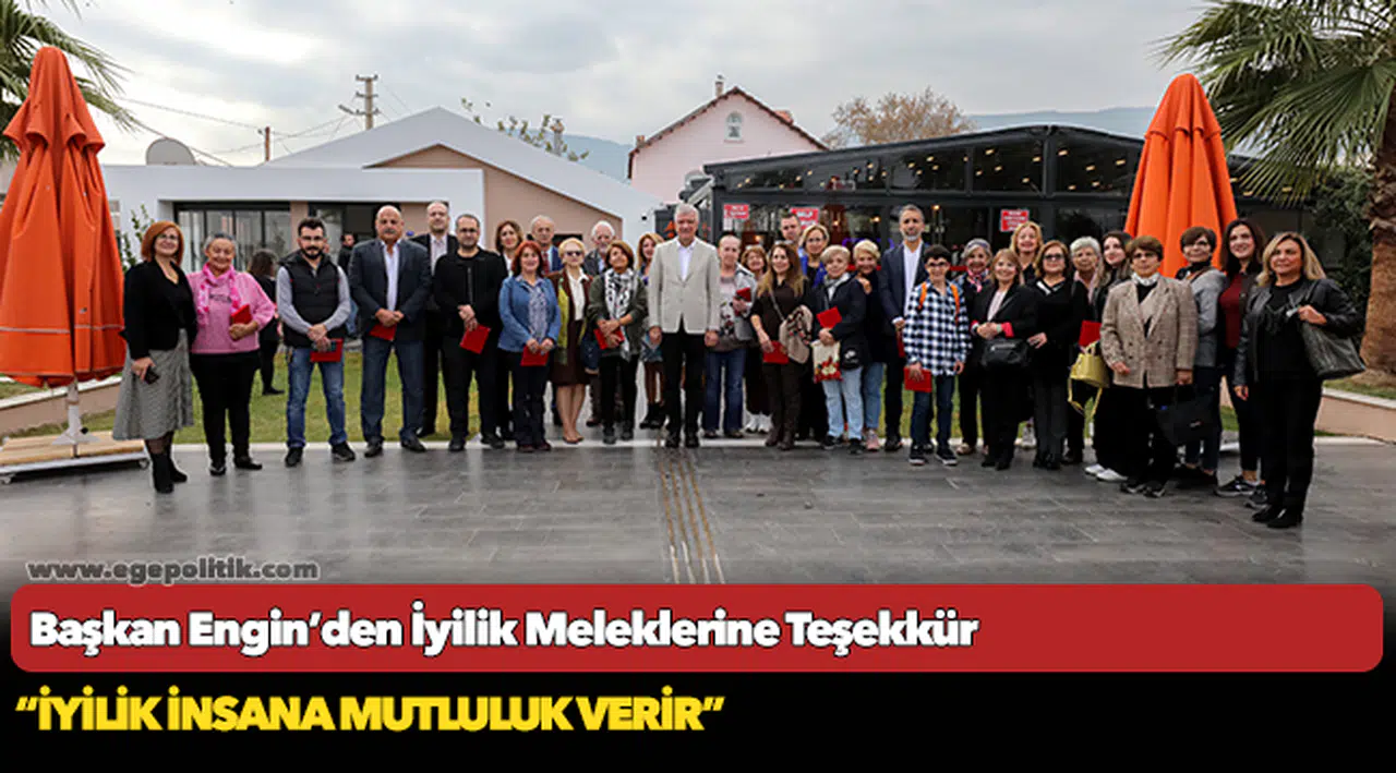 Başkan Engin’den İyilik Meleklerine Teşekkür