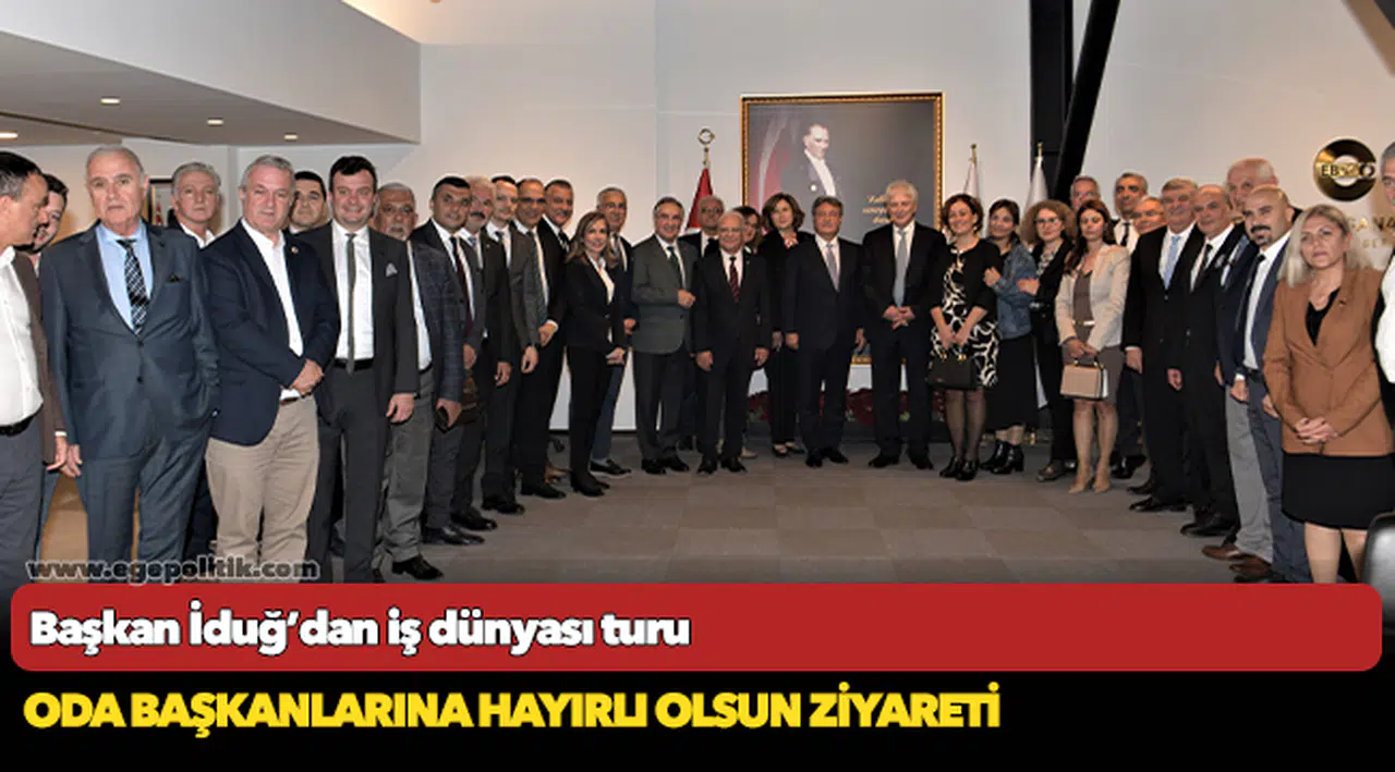 Başkan İduğ’dan iş dünyası turu