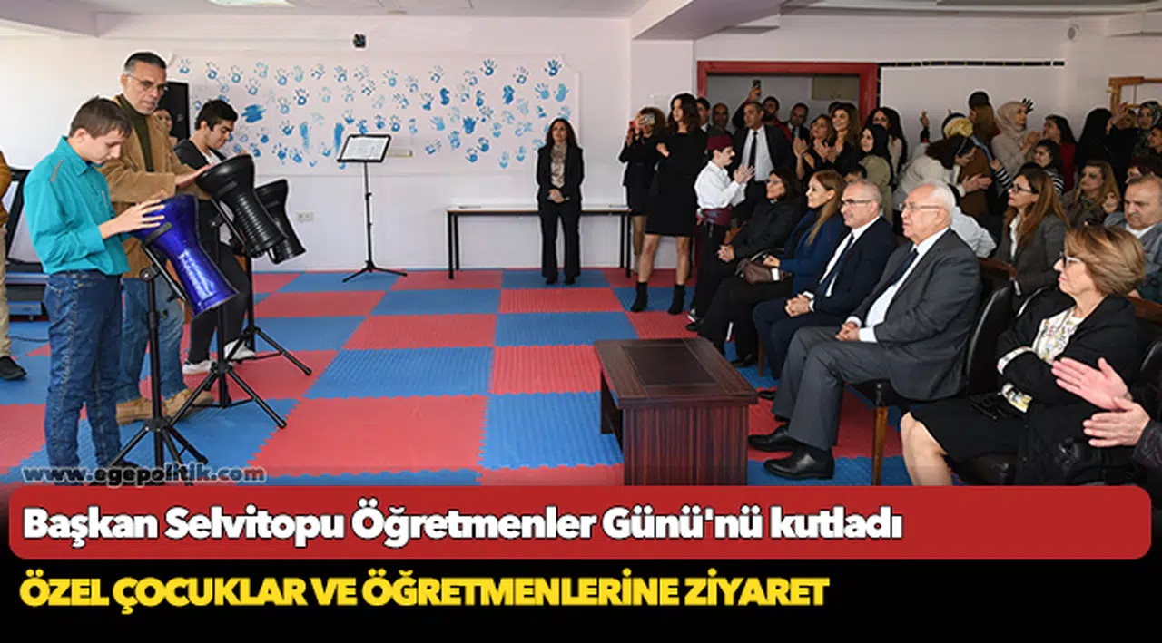Başkan Selvitopu Öğretmenler Günü'nü kutladı