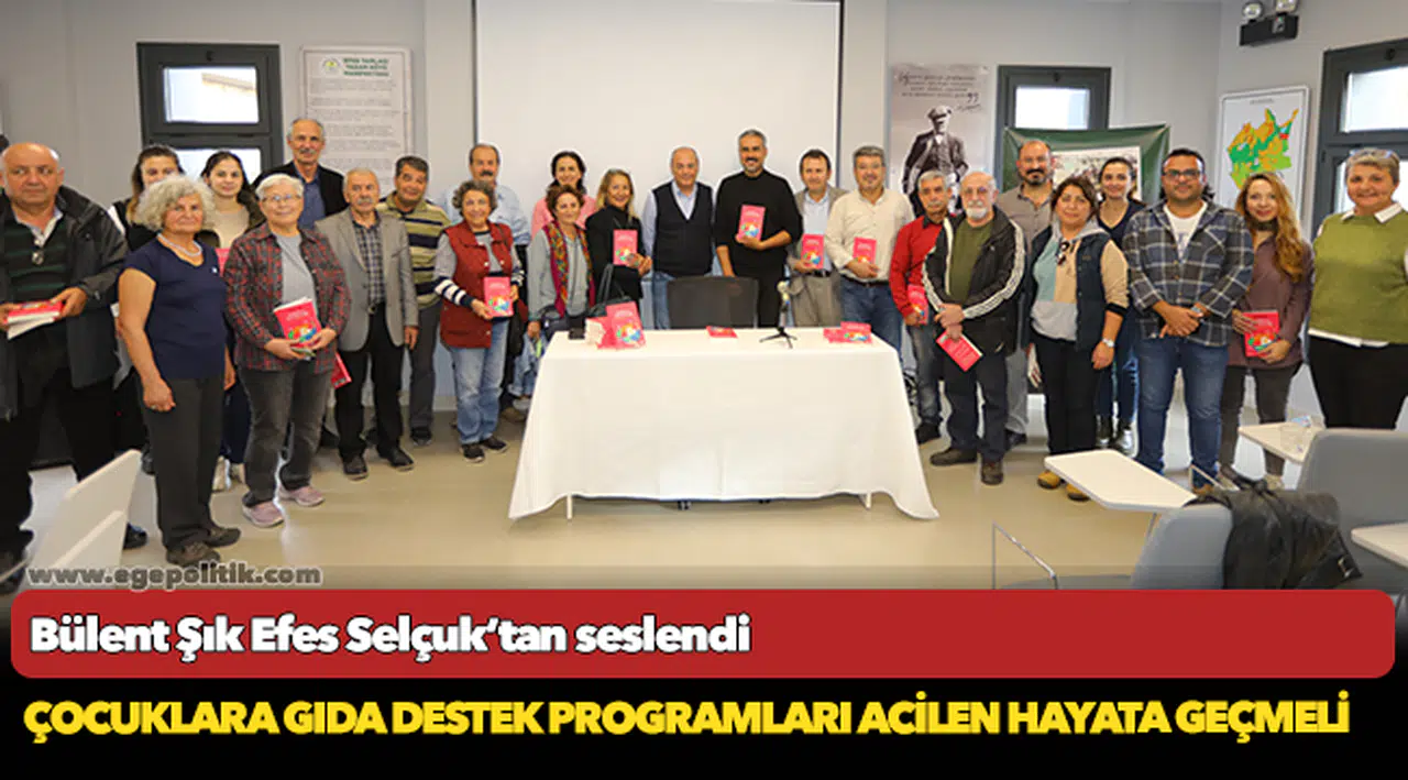 Bülent Şık Efes Selçuk’tan seslendi