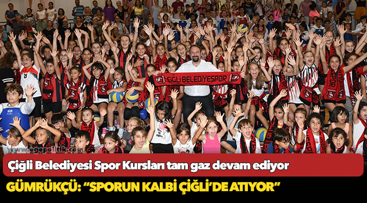 Çiğli Belediyesi Spor Kursları tam gaz devam ediyor