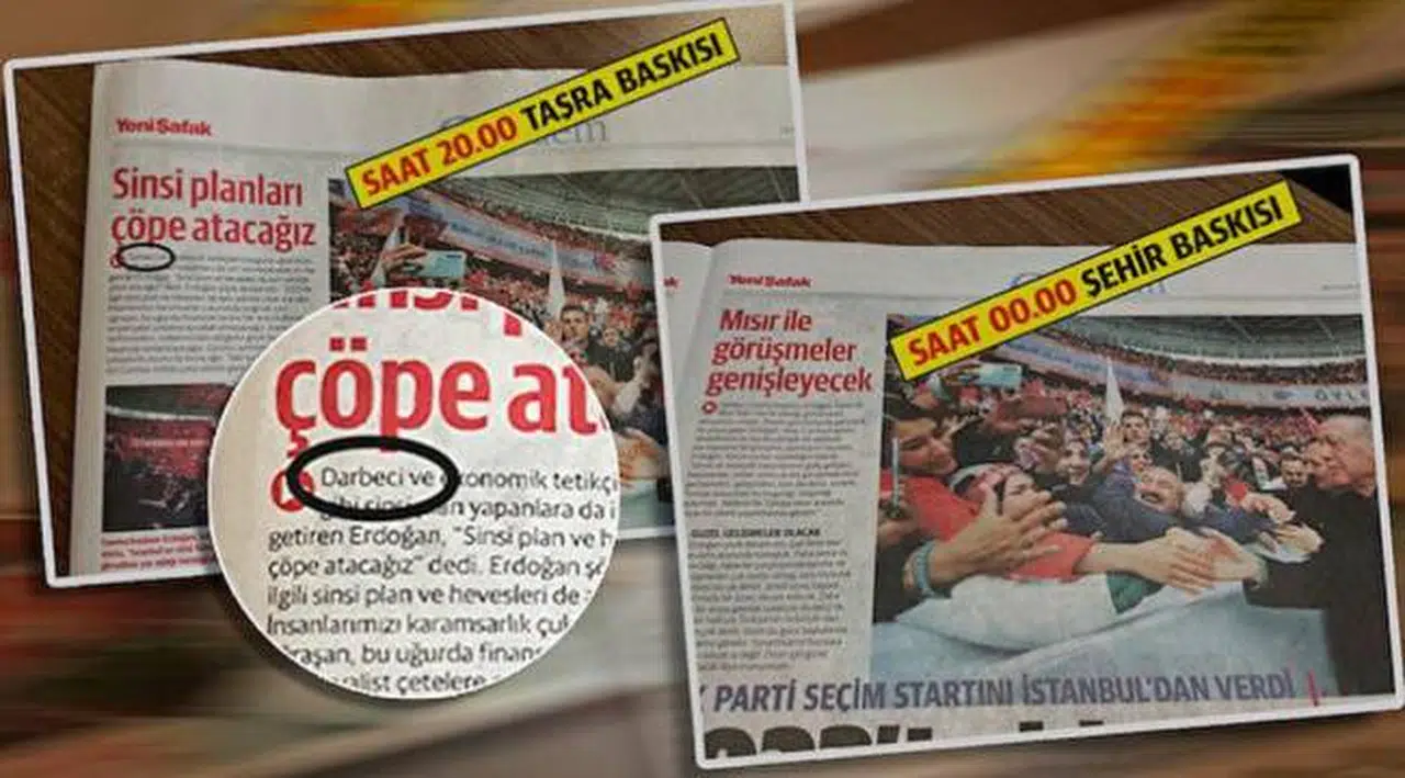 'Darbeci Cumhurbaşkanı Erdoğan' özrü