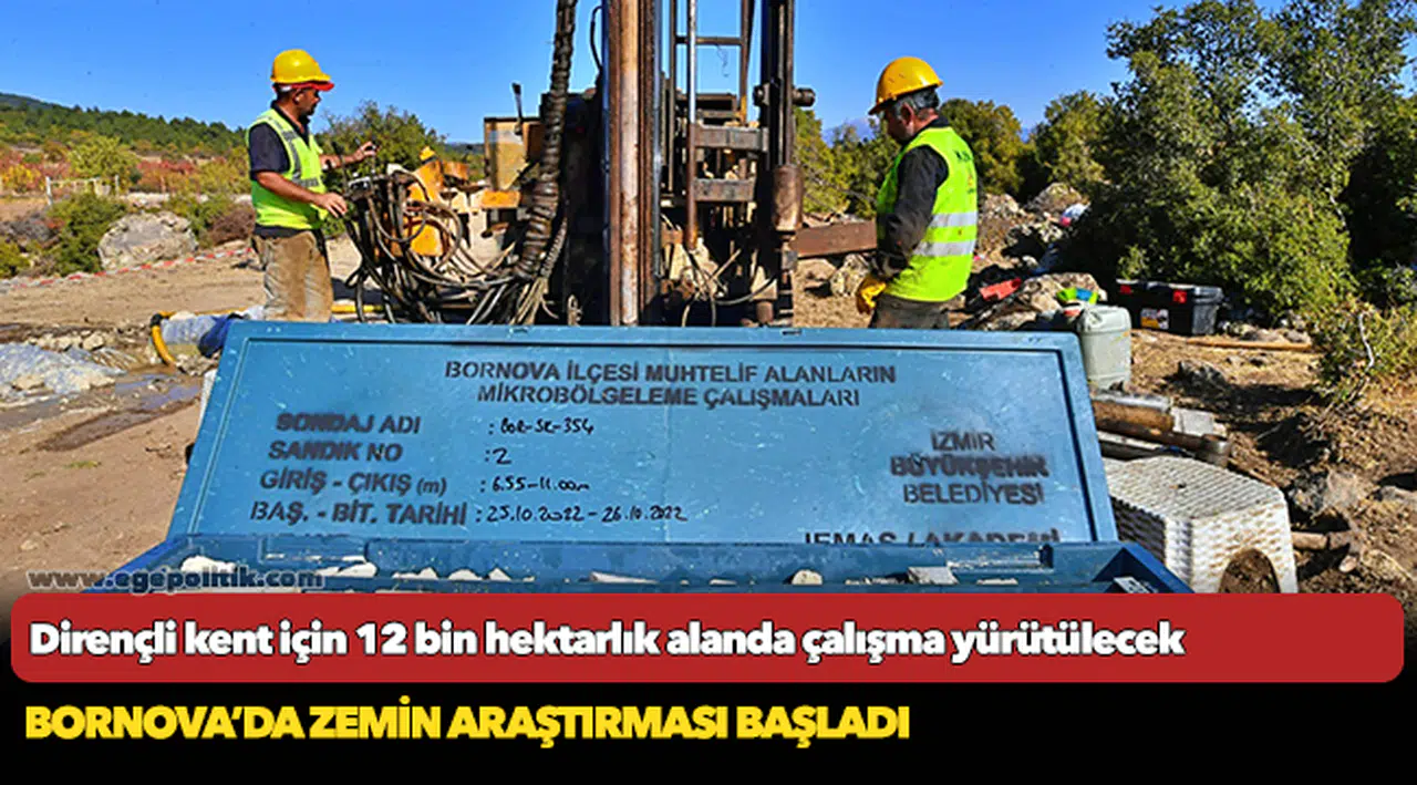 Dirençli kent için 12 bin hektarlık alanda çalışma yürütülecek