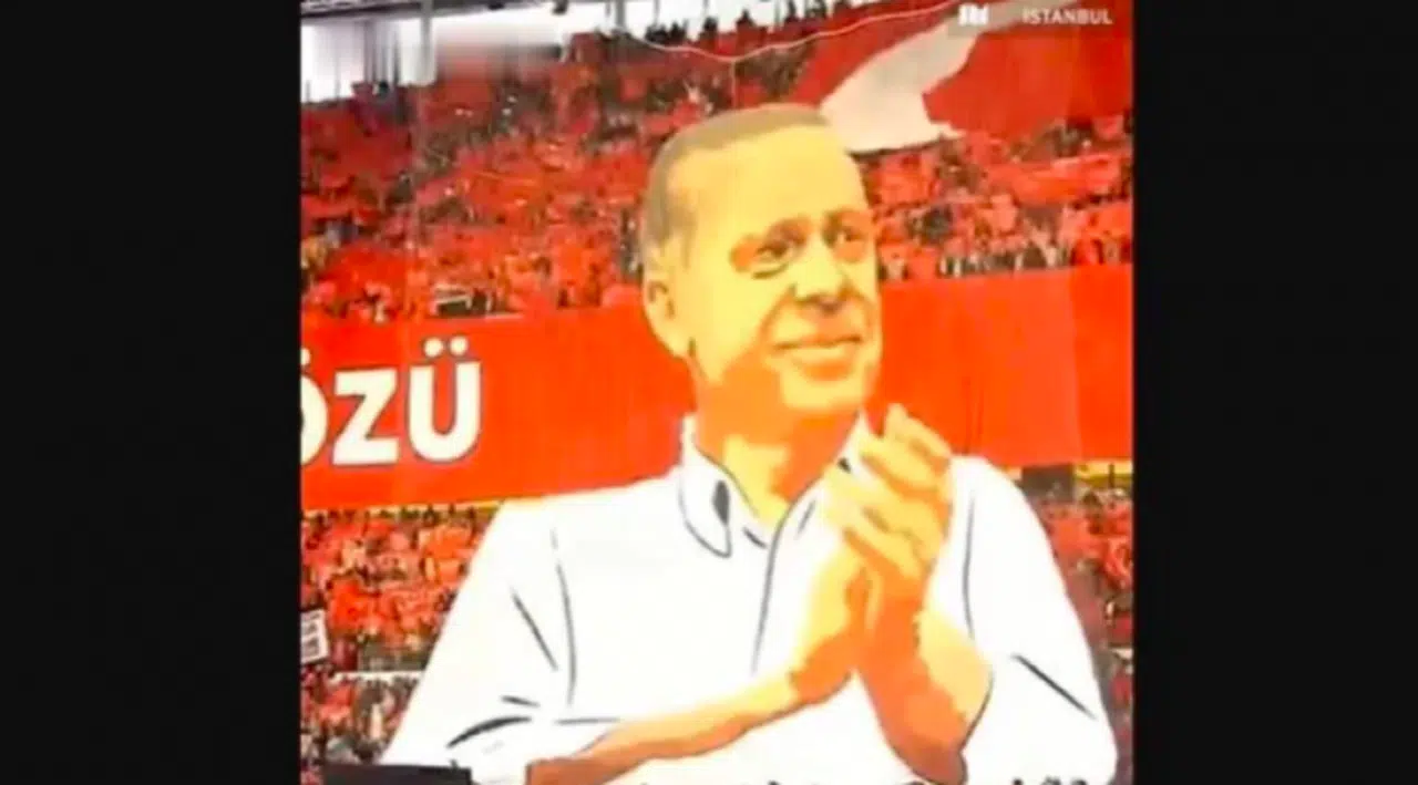 Erdoğan'ın sahneye çıkış şarkısına 'CHP' ayarı