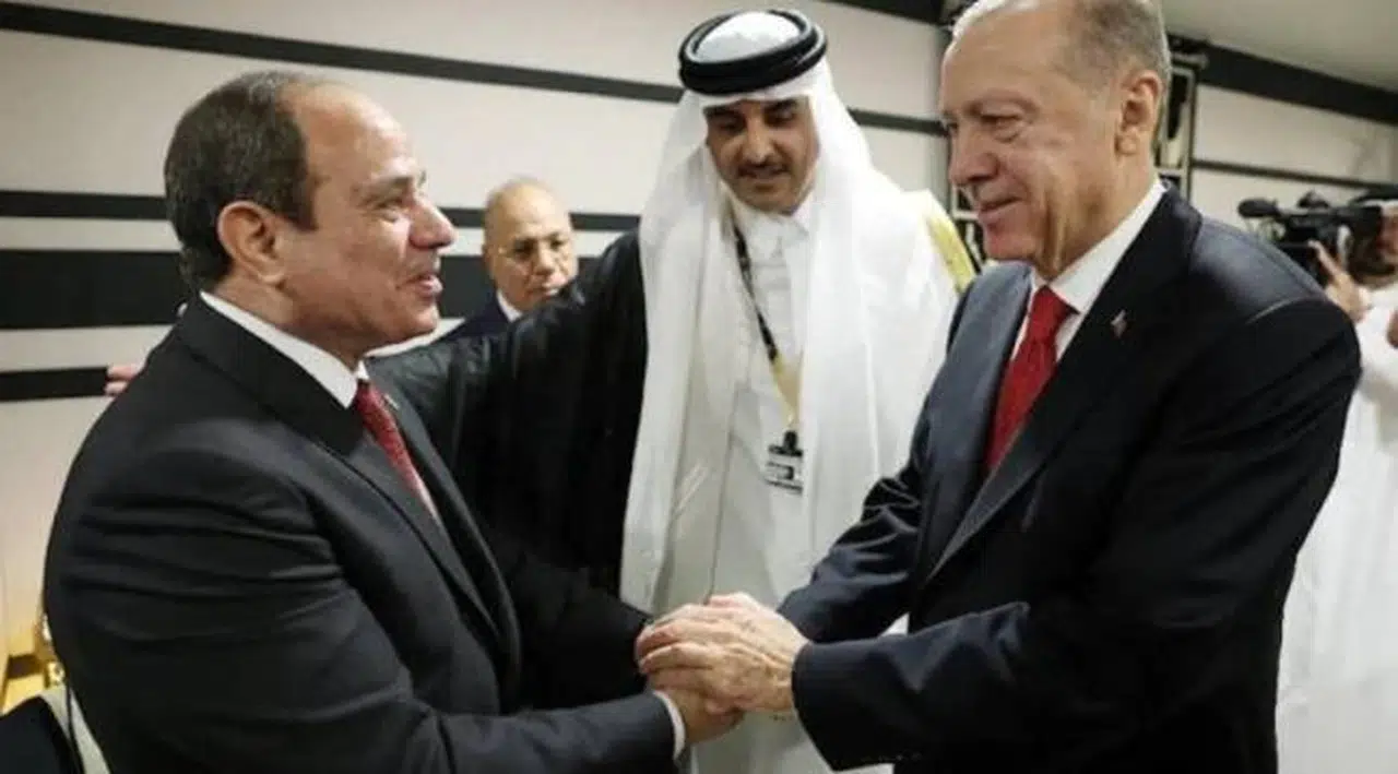 Erdoğan ve Sisi’nin fotoğrafı sonrası Mısır’dan ilk açıklama