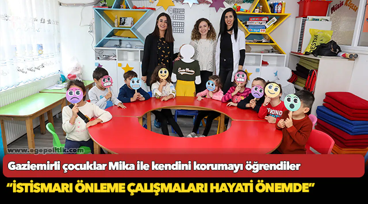 Gaziemirli çocuklar Mika ile kendini korumayı öğrendiler