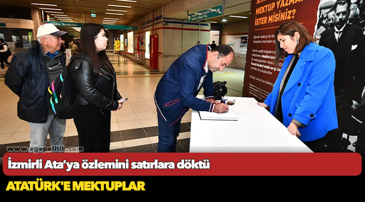 İzmirli Ata’ya özlemini satırlara döktü