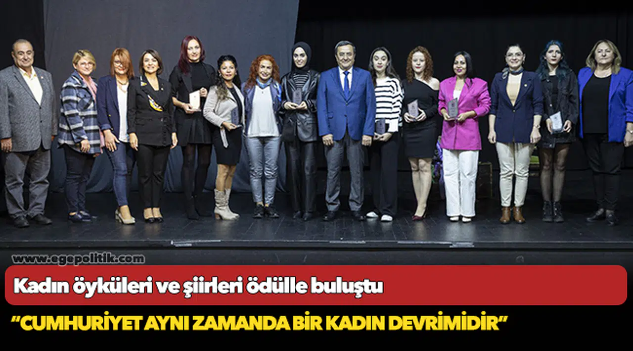 Kadın öyküleri ve şiirleri  Ödülle buluştu