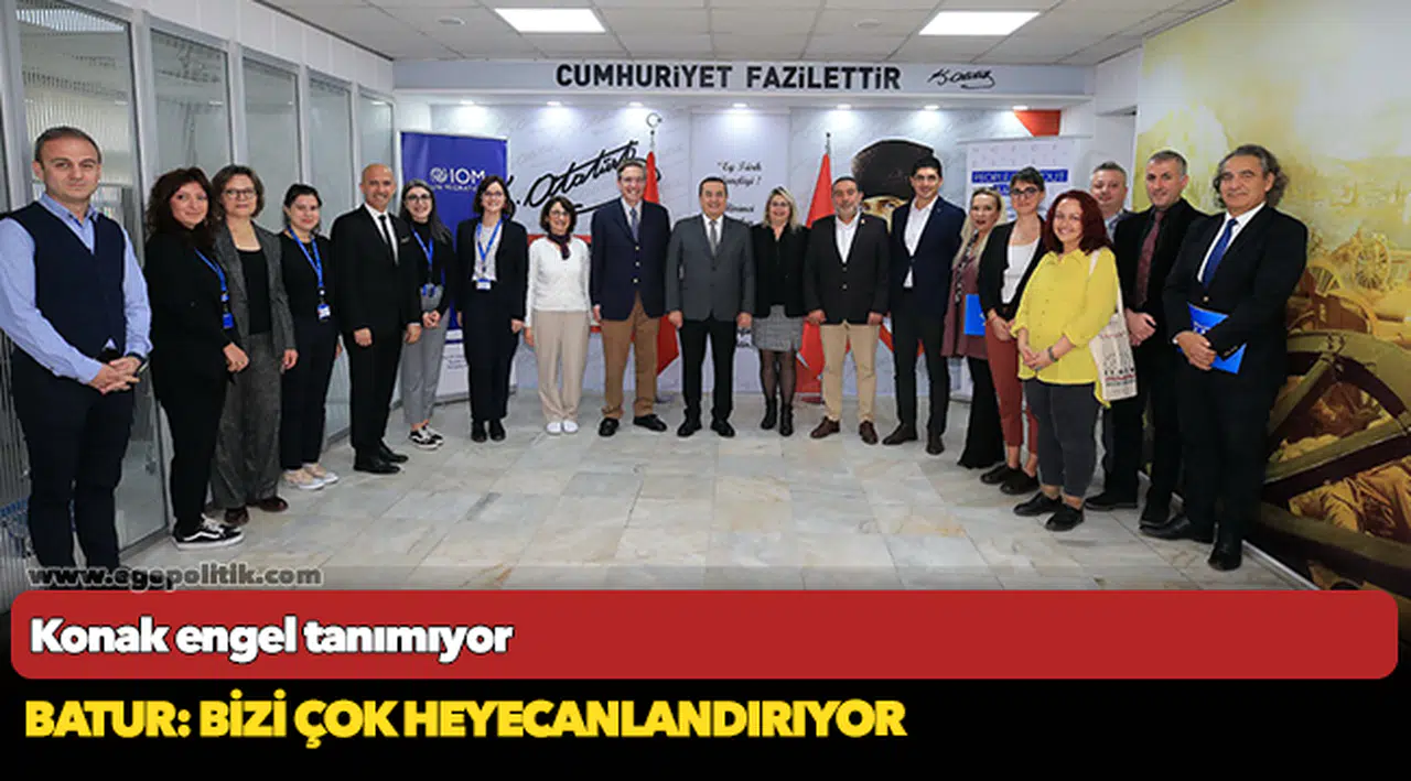 Konak engel tanımıyor