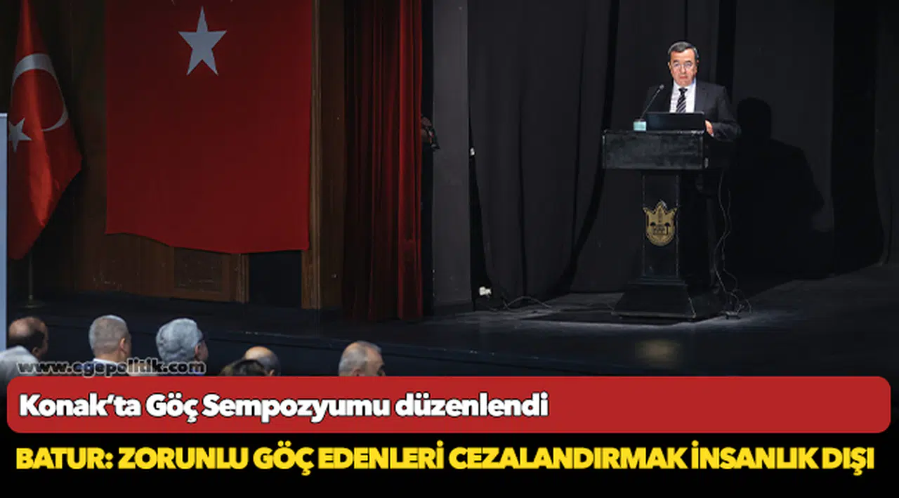 Konak’ta Göç Sempozyumu düzenlendi