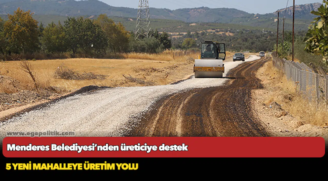 Menderes Belediyesi’nden üreticiye destek