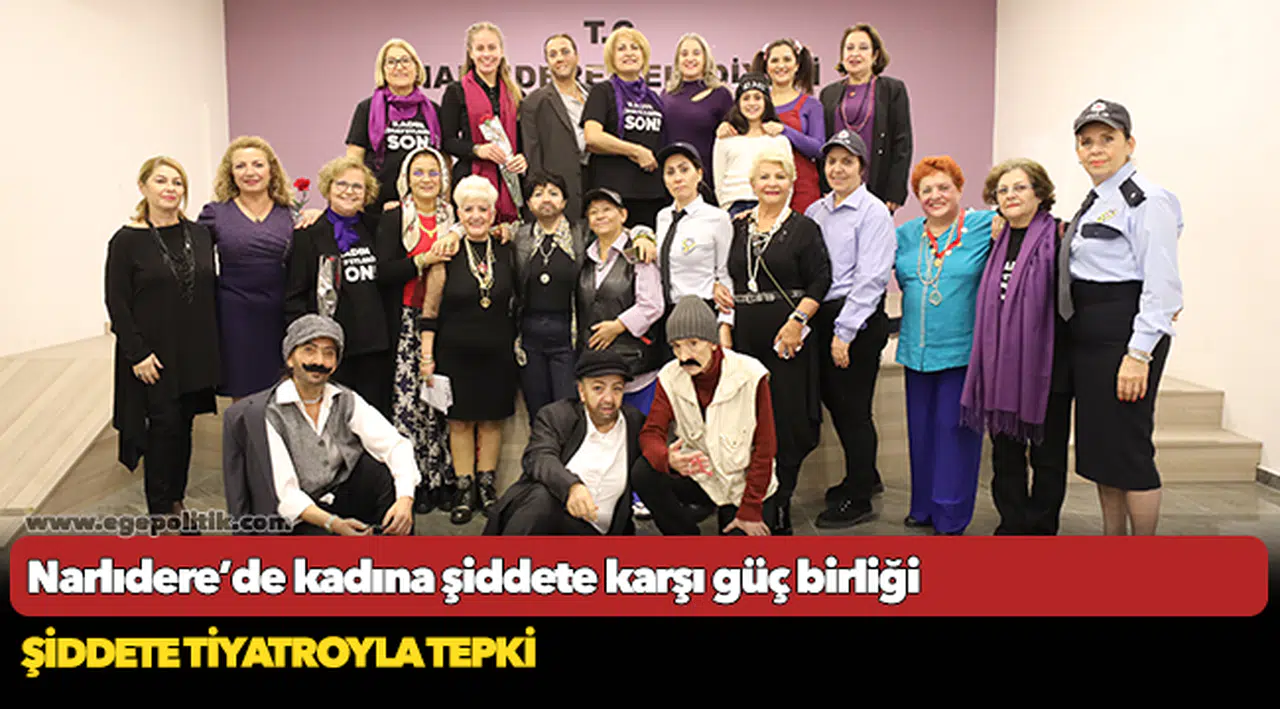 Narlıdere’de kadına şiddete karşı güç birliği