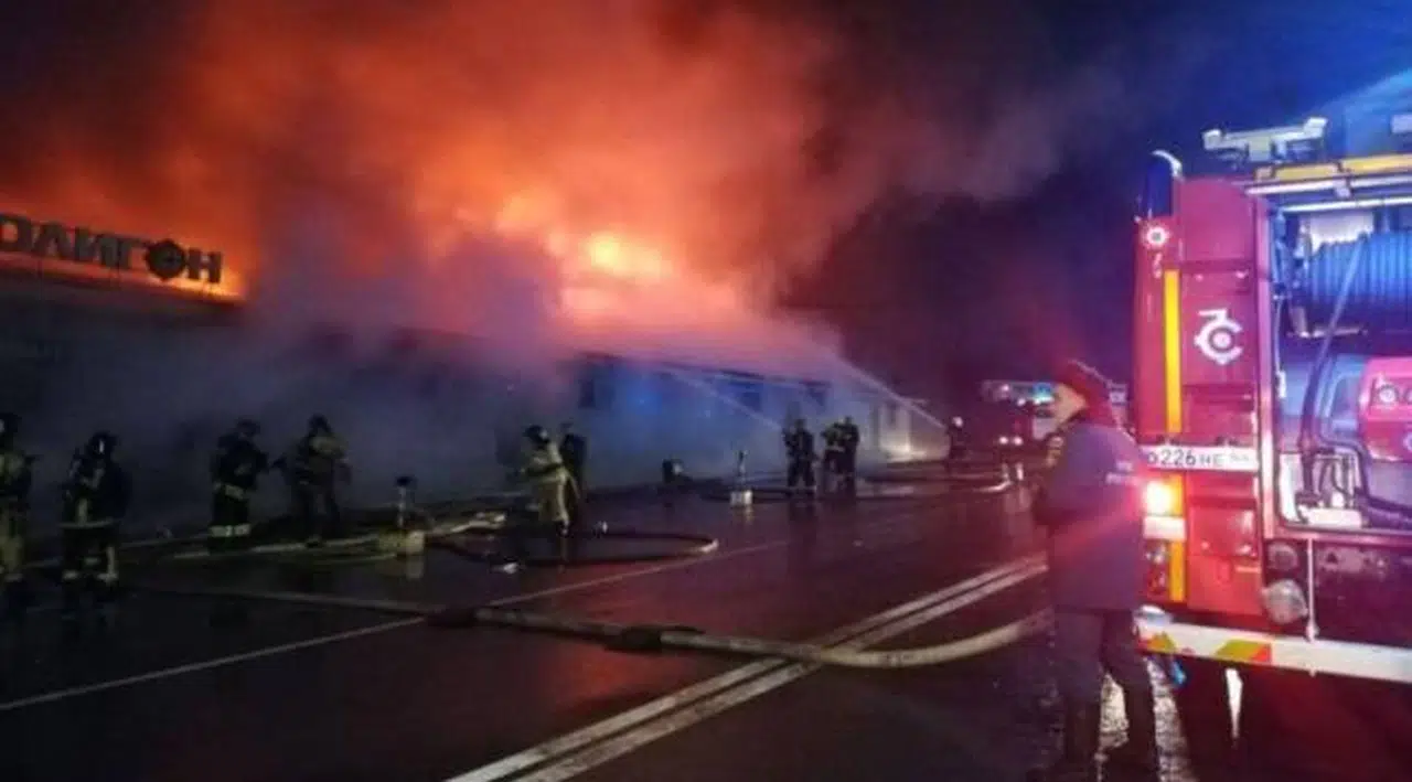Rusya'da kafede yangın: En az 15 kişi öldü