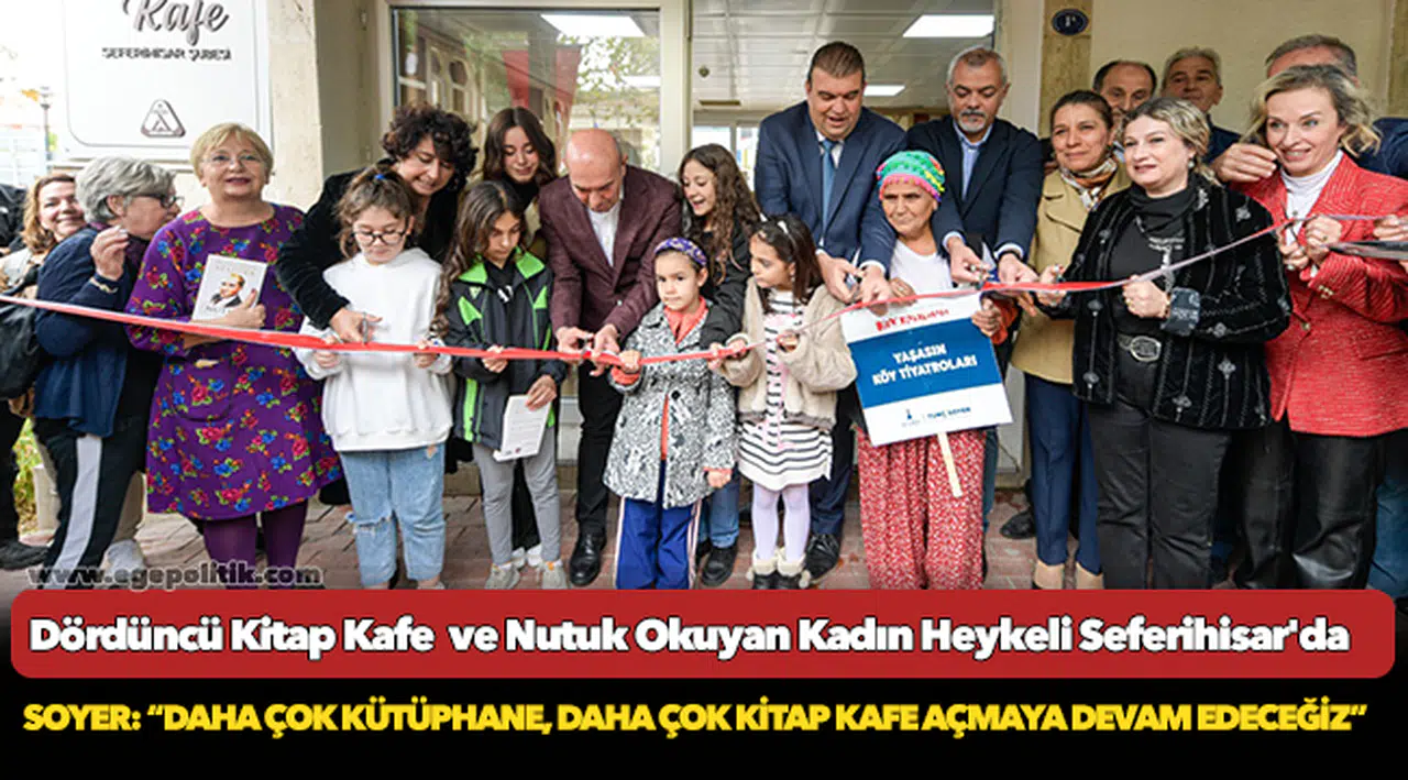 Soyer: “Daha çok kütüphane, daha çok Kitap Kafe açmaya devam edeceğiz”