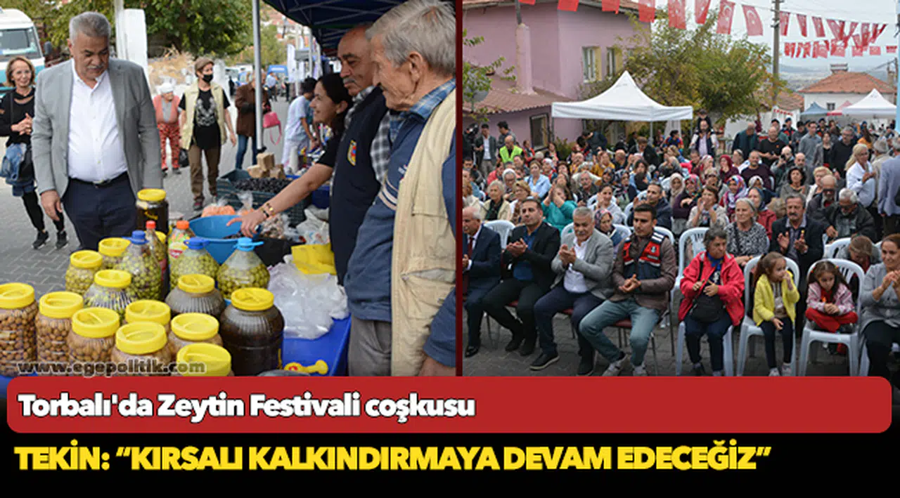 Torbalı’da Zeytin Festivali coşkusu
