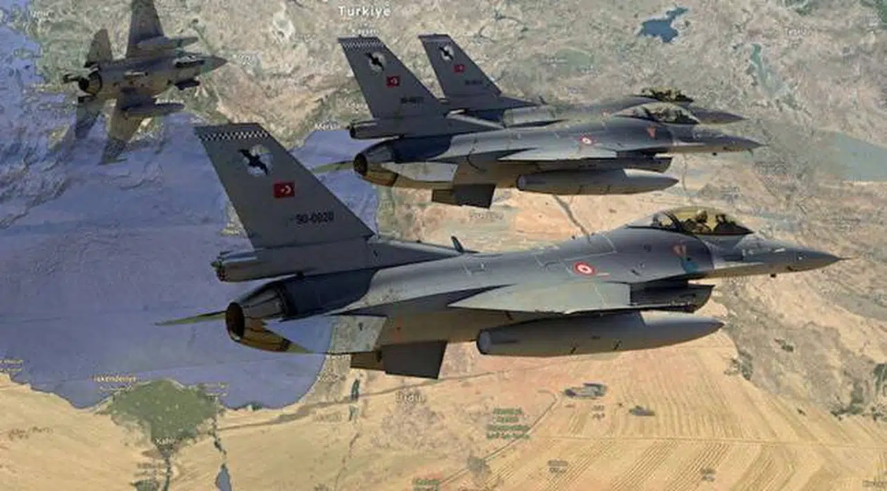 TSK'dan Suriye'nin kuzeyine hava harekatı