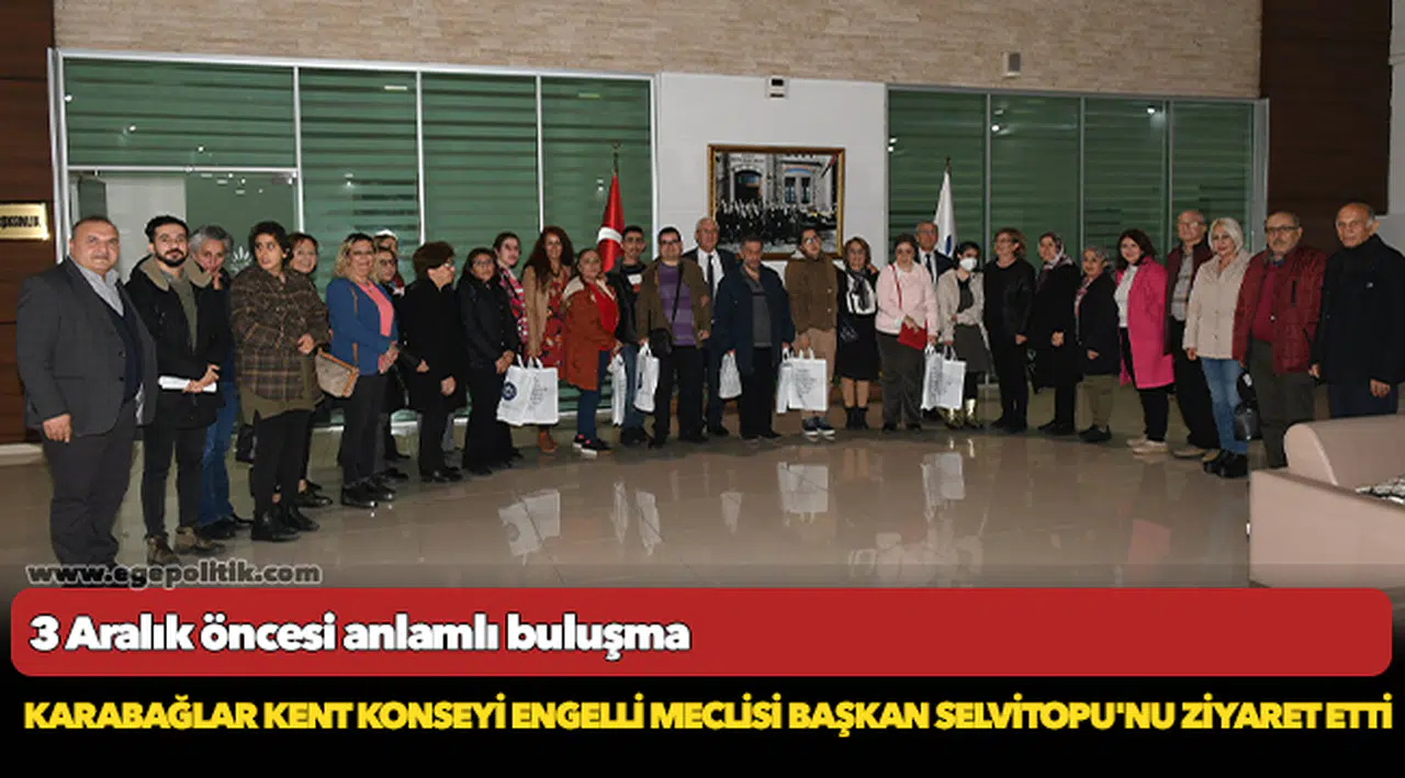 3 Aralık öncesi anlamlı buluşma