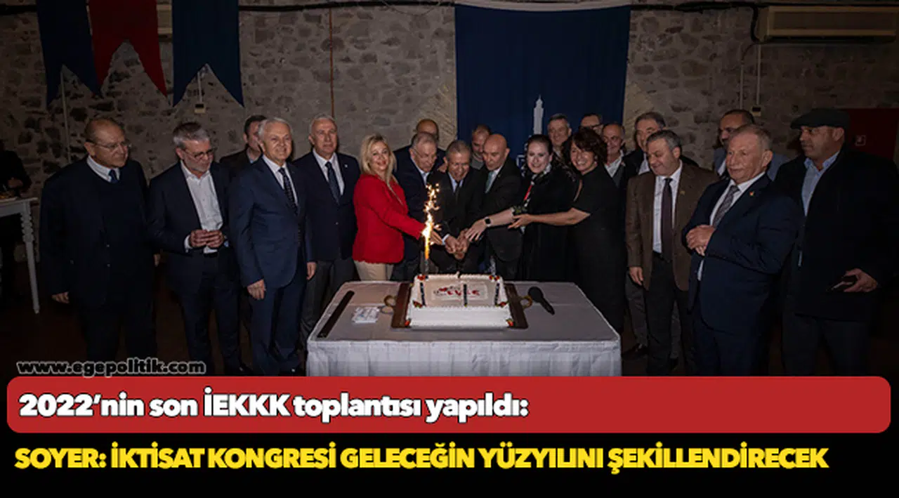 Başkan Soyer: İktisat Kongresi geleceğin yüzyılını şekillendirecek