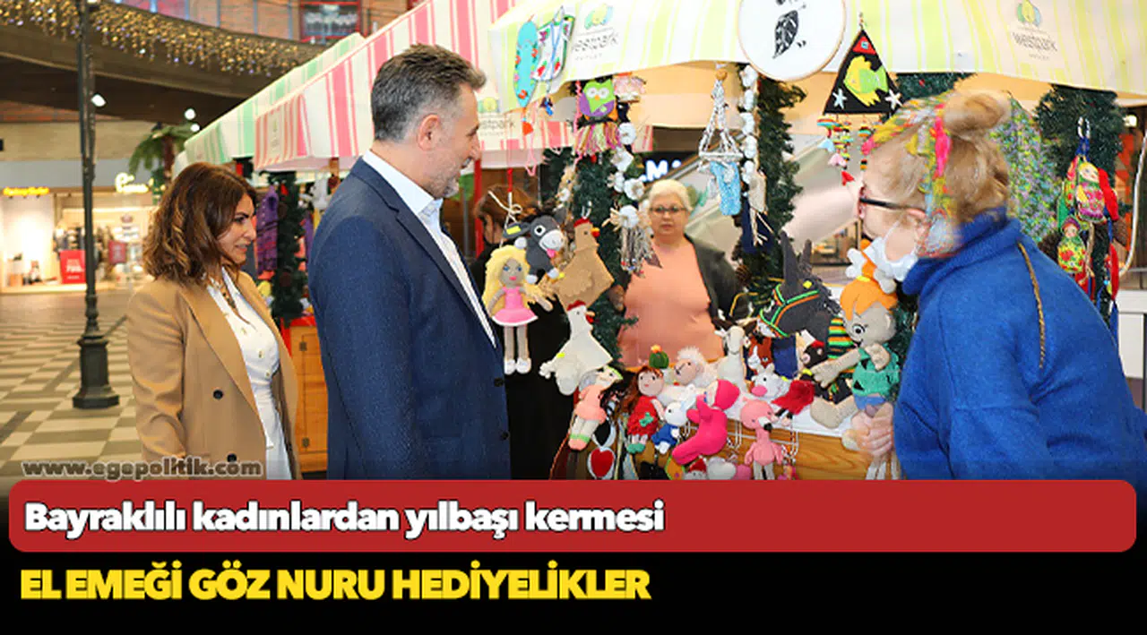 Bayraklılı kadınlardan yılbaşı kermesi