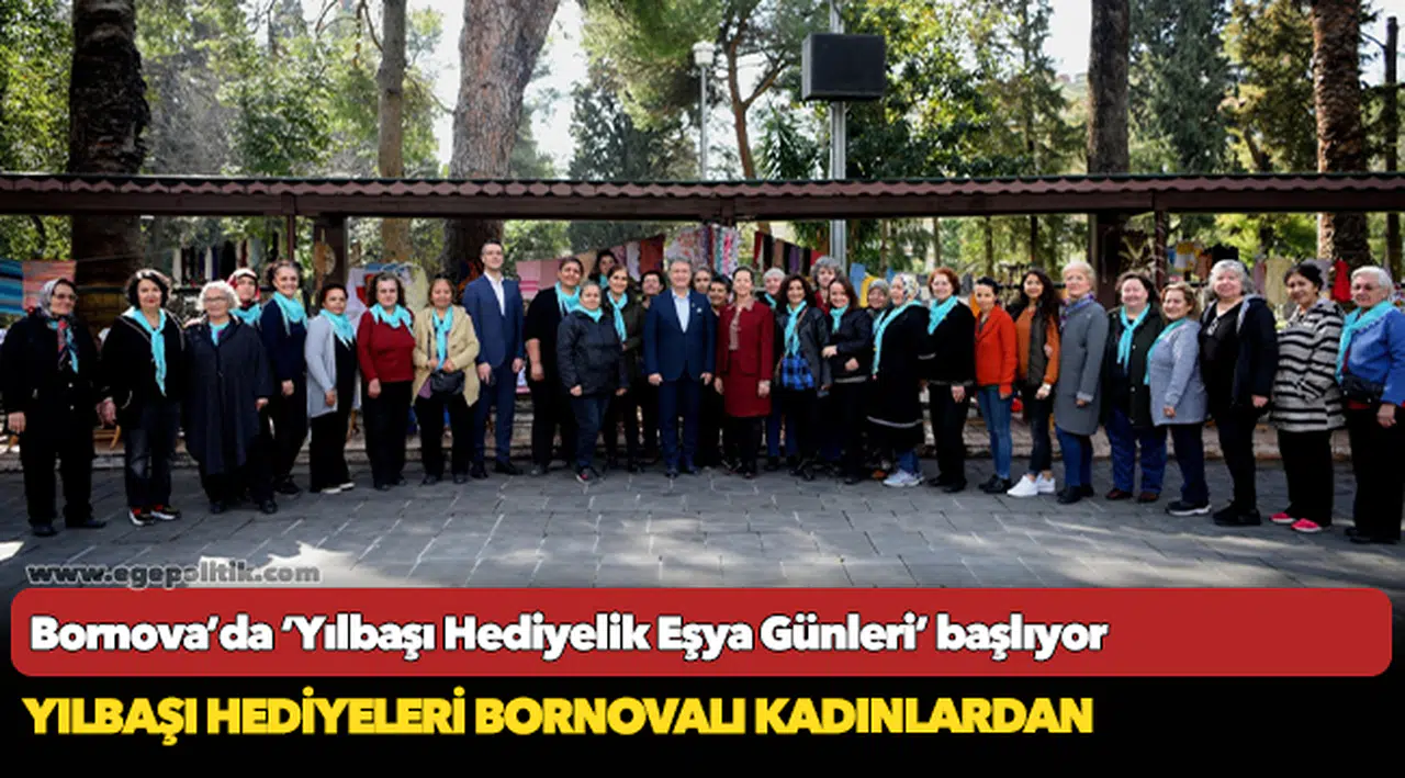 Bornova’da ‘Yılbaşı Hediyelik Eşya Günleri’ başlıyor
