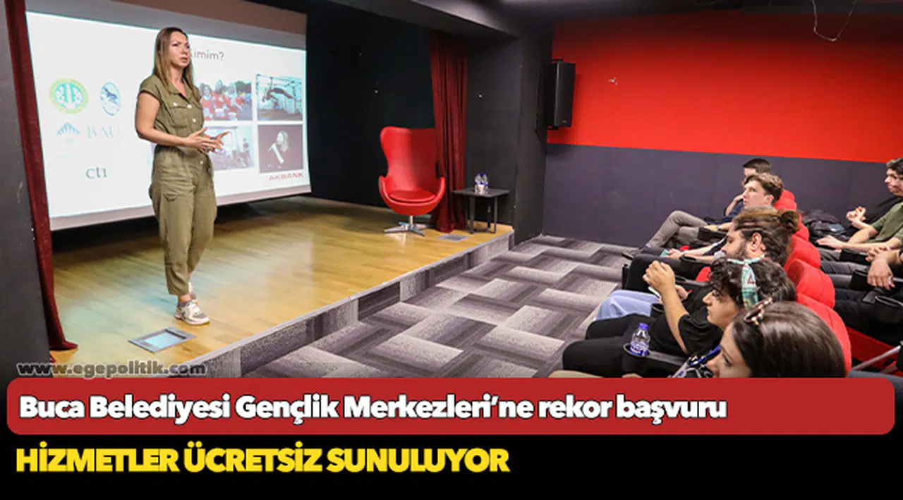 Buca Belediyesi Gençlik Merkezleri’ne rekor başvuru