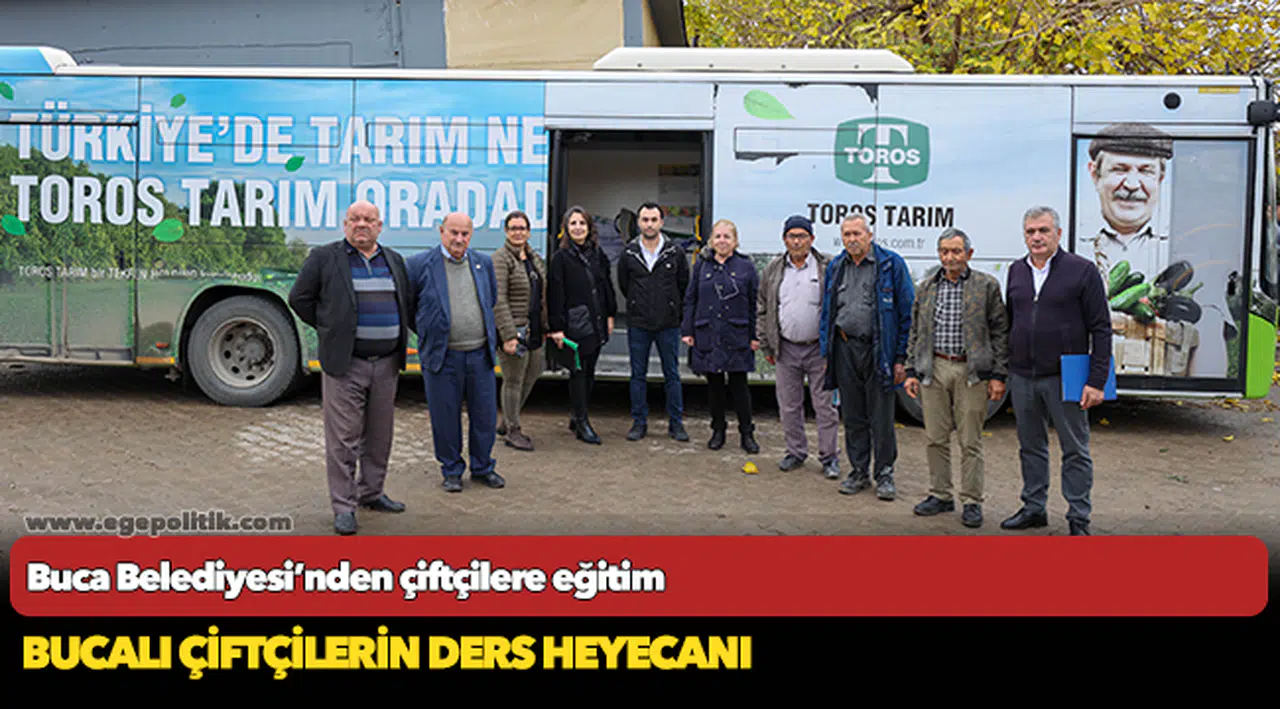 Buca Belediyesi’nden çiftçilere eğitim
