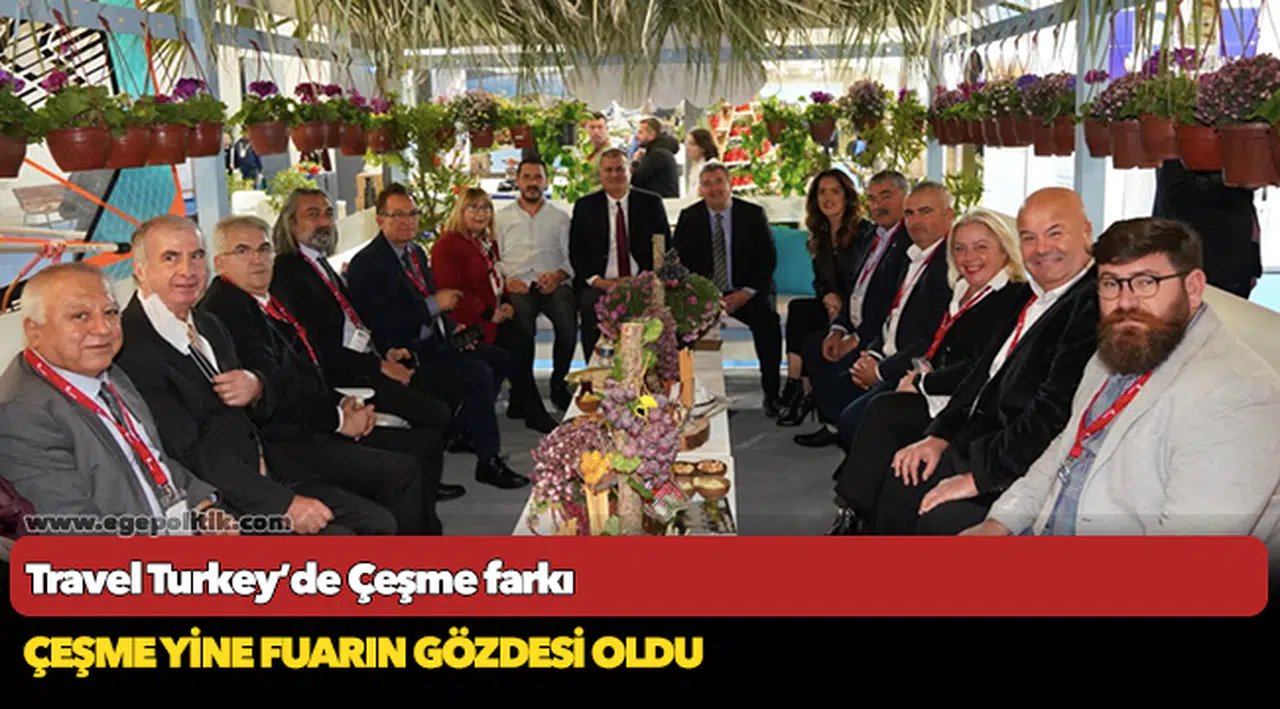 Çeşme yine fuarın gözdesi oldu