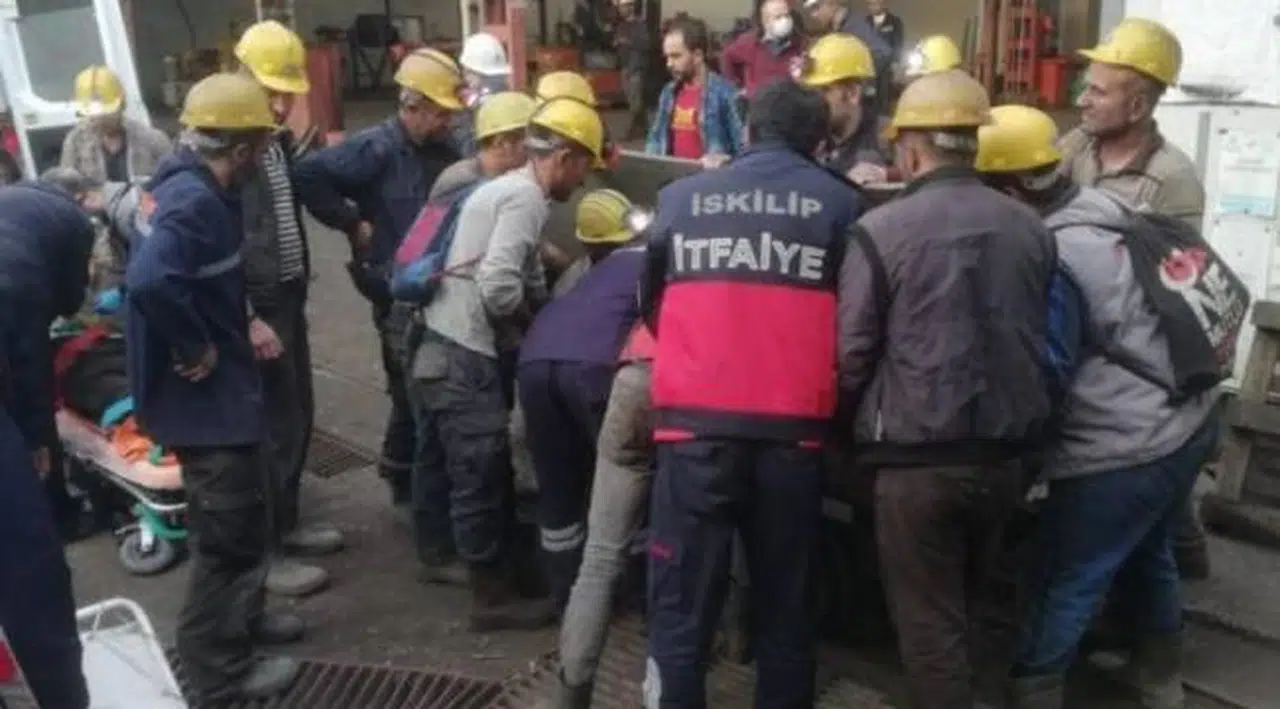 Çorum'da 6 maden işçisi gazdan zehirlendi