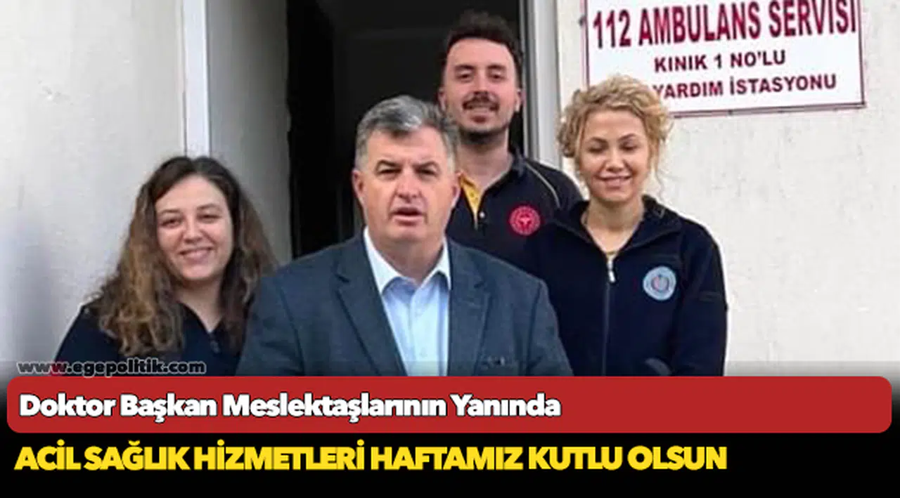 Doktor Başkan Meslektaşlarının Yanında