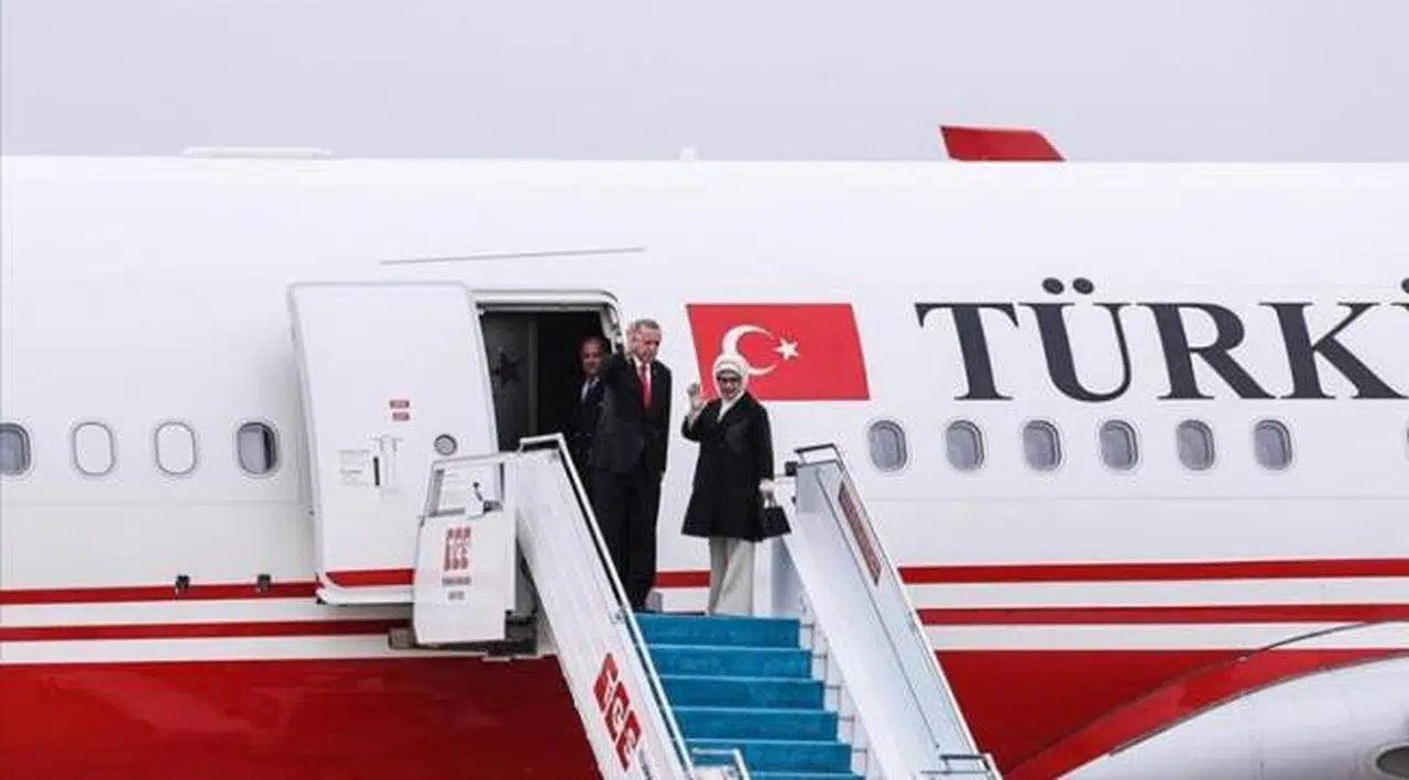 Erdoğan Dünya Kupası finali için Katar'da: Yanında bakan, vekil, sözcü, danışman götürdü