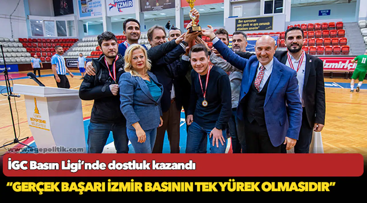 İGC Basın Ligi’nde dostluk kazandı