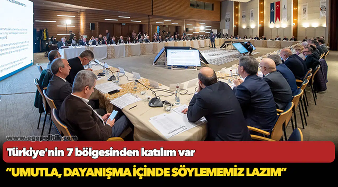 İktisat Kongresi için son paydaş buluşması sanayici, tüccar ve esnaf temsilcileriyle başladı