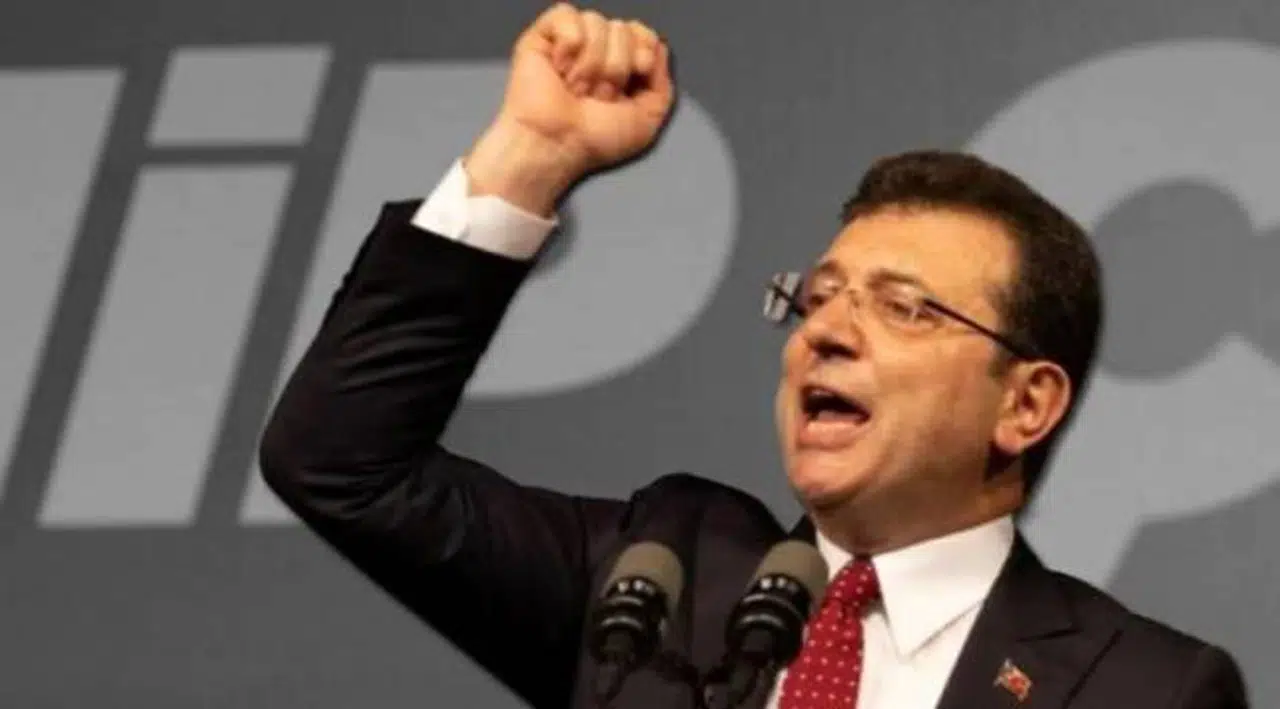 İmamoğlu'ndan Google'a Erdoğan imalı tepki: I speech kürsü