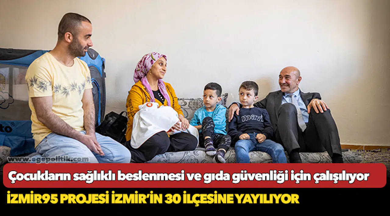 İzmir Büyükşehir Belediyesi çocukların sağlıklı beslenmesi ve gıda güvenliği için çalışıyor