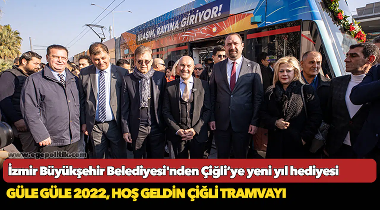 İzmir Büyükşehir Belediyesi'nden Çiğli’ye yeni yıl hediyesi