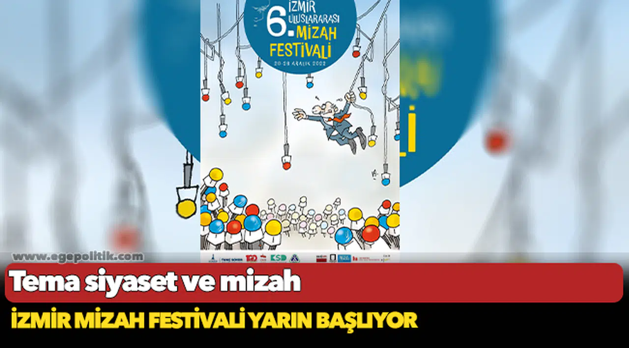 İzmir Mizah Festivali yarın başlıyor
