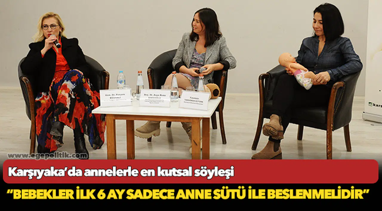 Karşıyaka’da annelerle en kutsal söyleşi